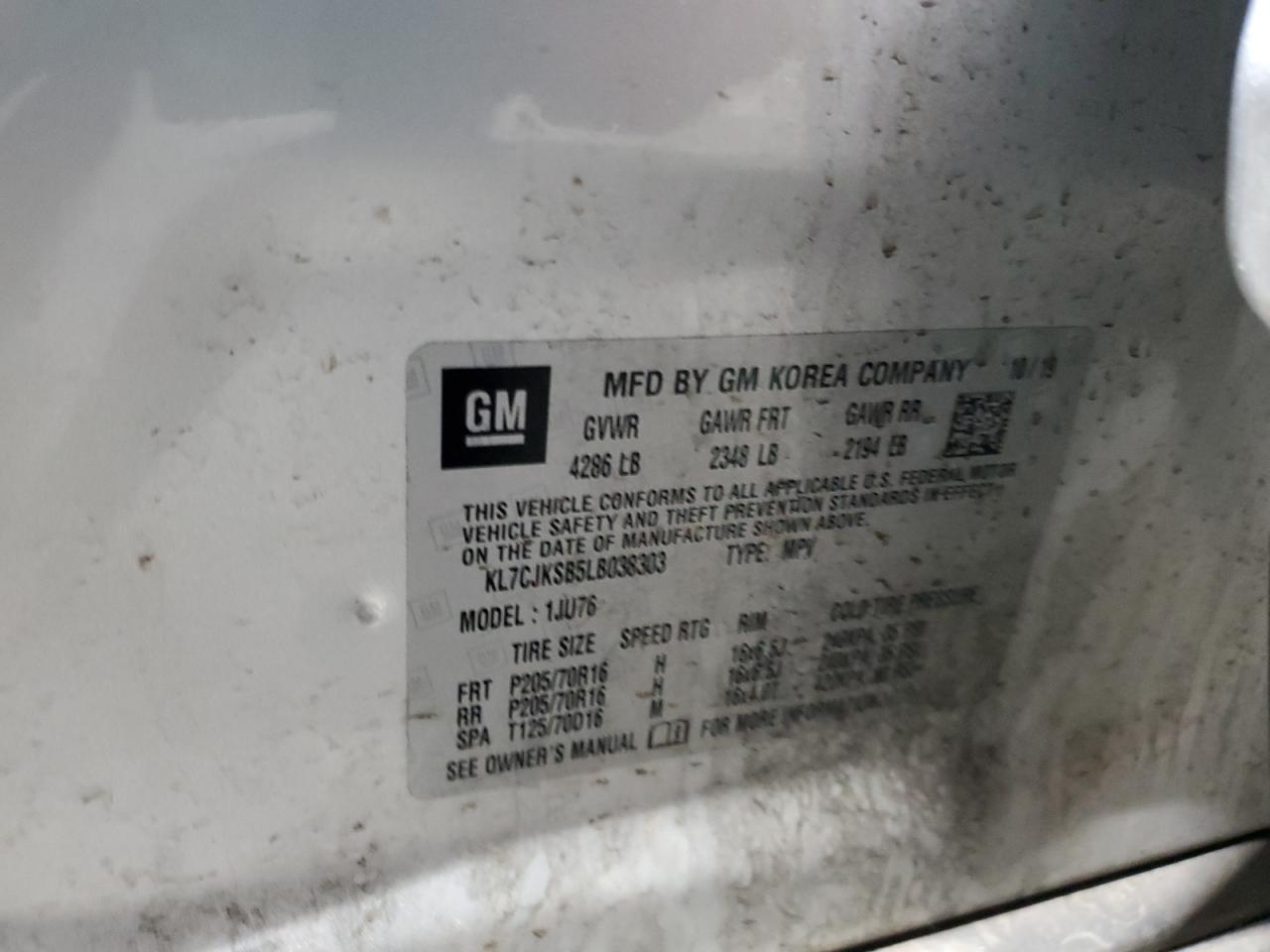 Chevrolet Trax Ls Image 13