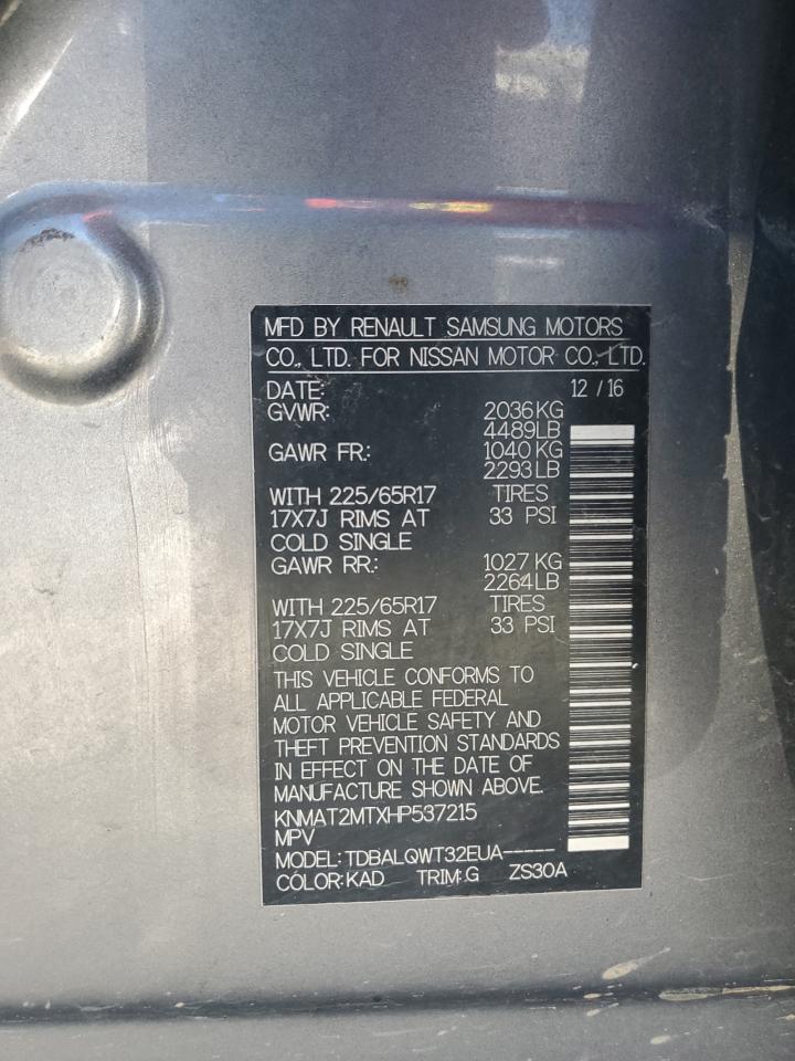 Nissan Rogue S Image 2