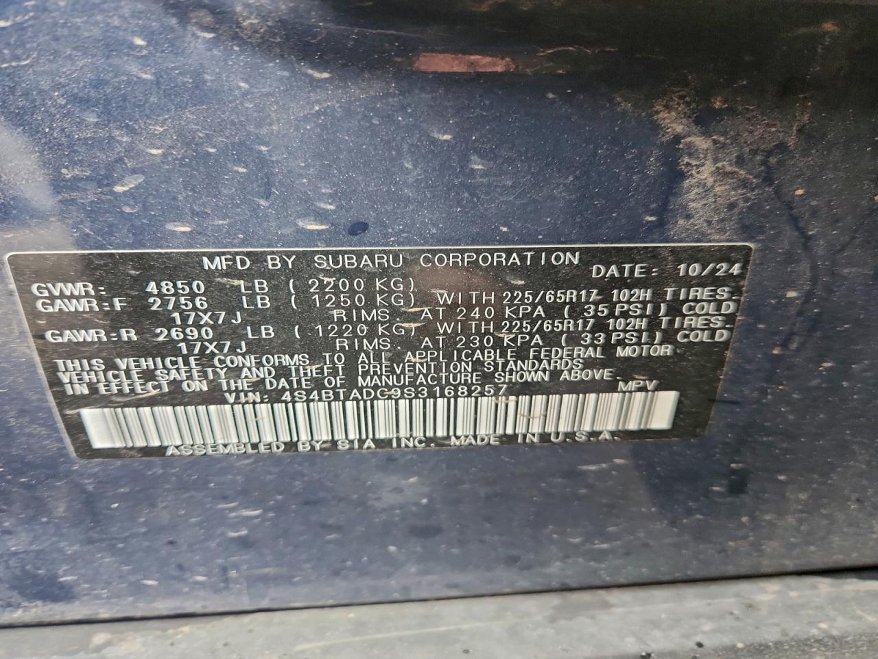 Subaru Outback Premium Image 8