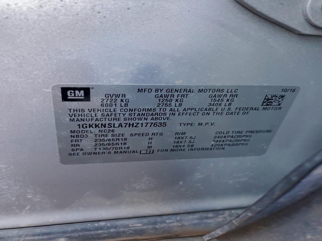 GMC Acadia Sle Image 10