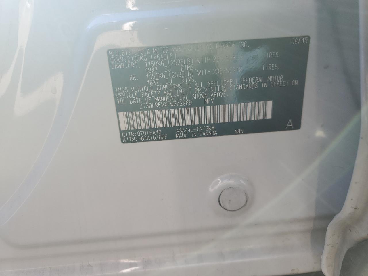 Toyota RAV4 Limited Image 7