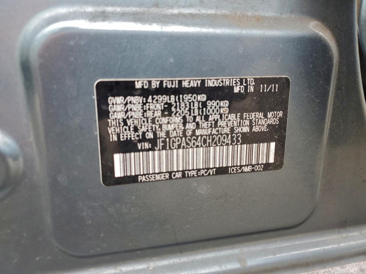 Subaru Impreza Sport Limited Image 2