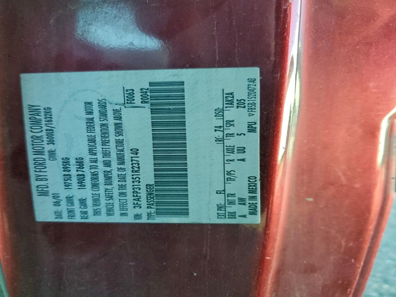 Ford Focus Zx3 Image 12