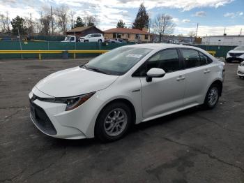  Salvage Toyota Corolla