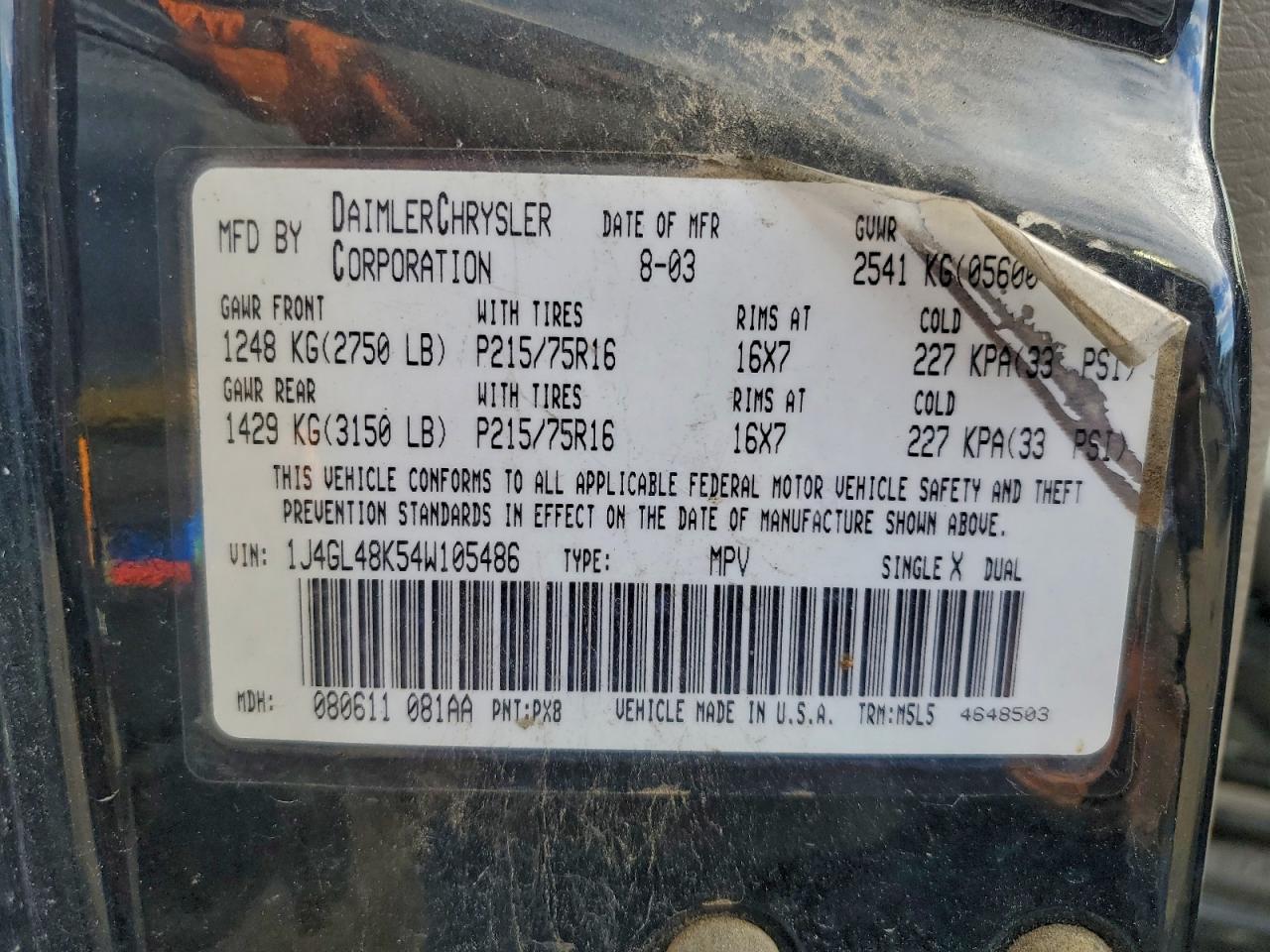 Jeep Liberty Sport Image 11