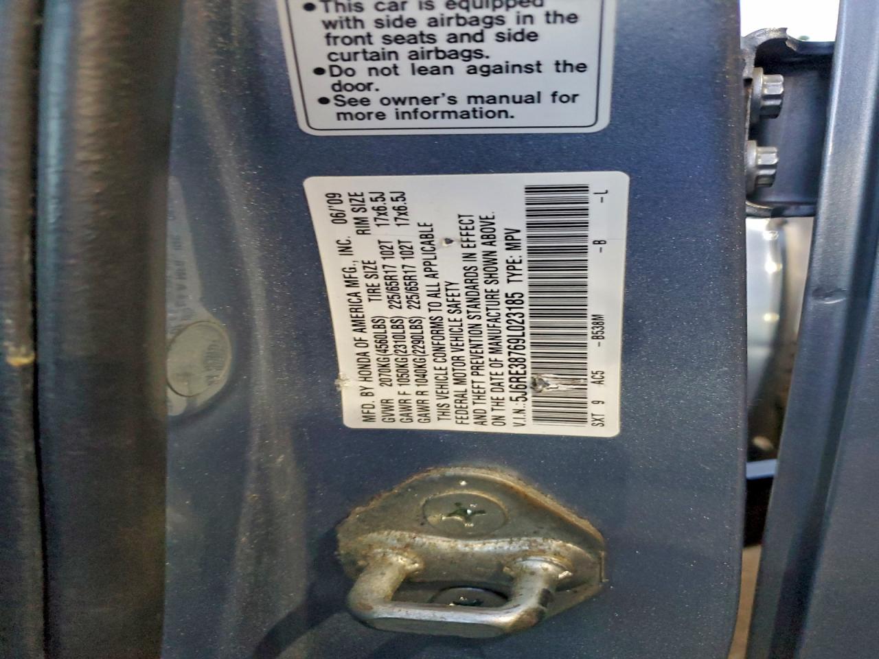 Honda Crv Exl Image 8