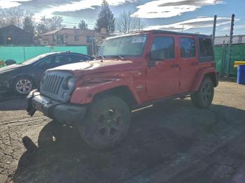  Salvage Jeep Wrangler