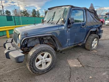  Salvage Jeep Wrangler