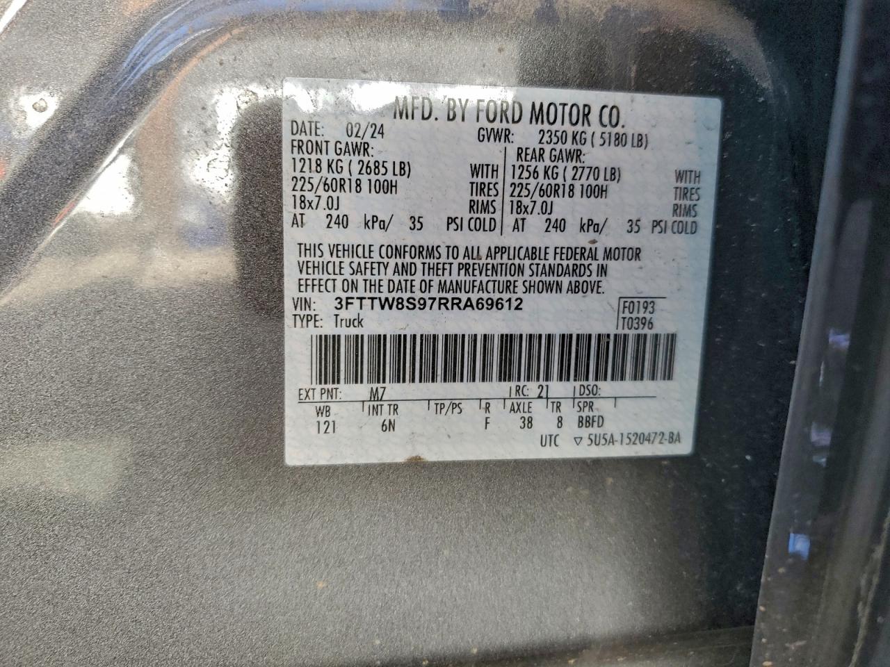 Ford Maverick L Lariat Image 10