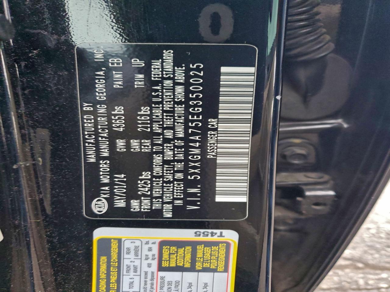 Kia Optima Lx Image 11