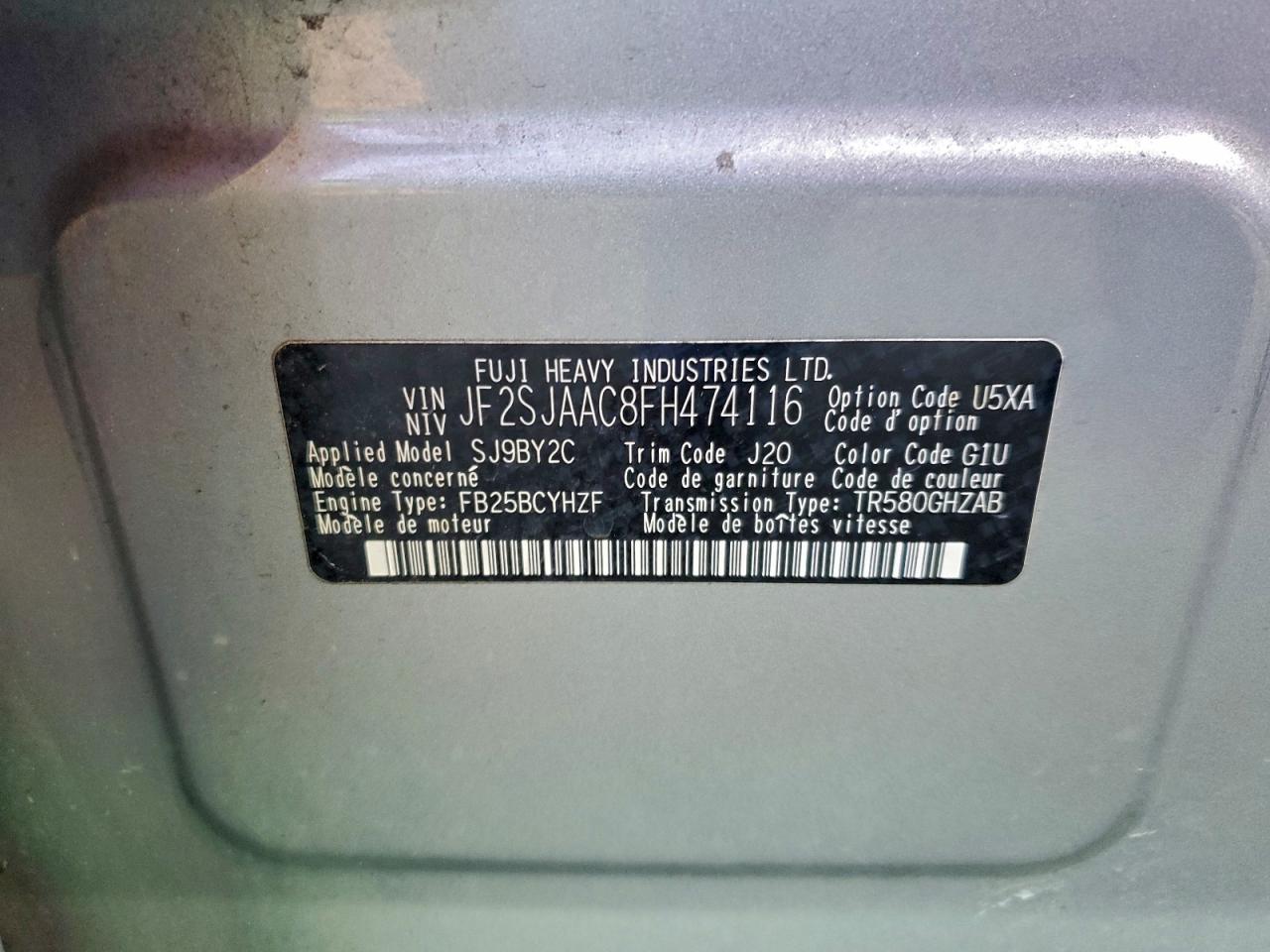 Subaru Forester 2.5i Image 12