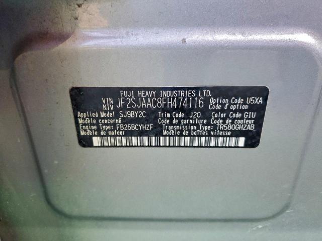 Subaru Forester 2.5i Image 12