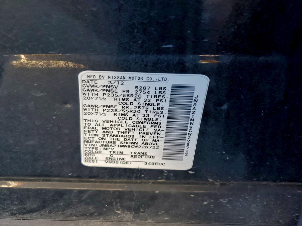 Nissan Murano S Image 11